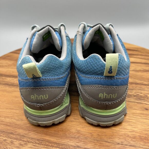 Anhu Shoes Womens Size 5 Hiking Blue Vibram Trail Running Sneakers Comfort - Picture 4 of 8